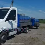 Автоцистерни - для молока,  води та асенізаторні машини,  рибовоз