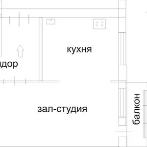 Срочно продам 3 к.кв.Донецк,  Куйбышевский р-н, пос.Октябрьский