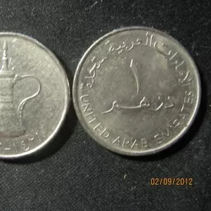 монета Страна:   Объединенные Арабские Эмираты