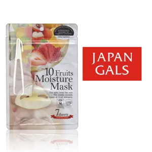 Маска с экстрактами 10 фруктов Japan Gals Pure5 Essential 7 шт