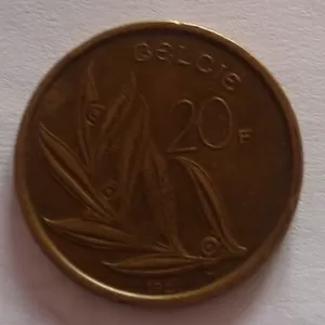 20 франков Бельгия