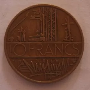 10 франков 1976 год Франция