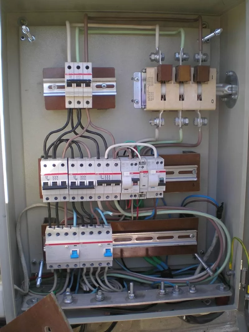  замена электропроводки.электромонтажные работы.услуги электрика.донец 14