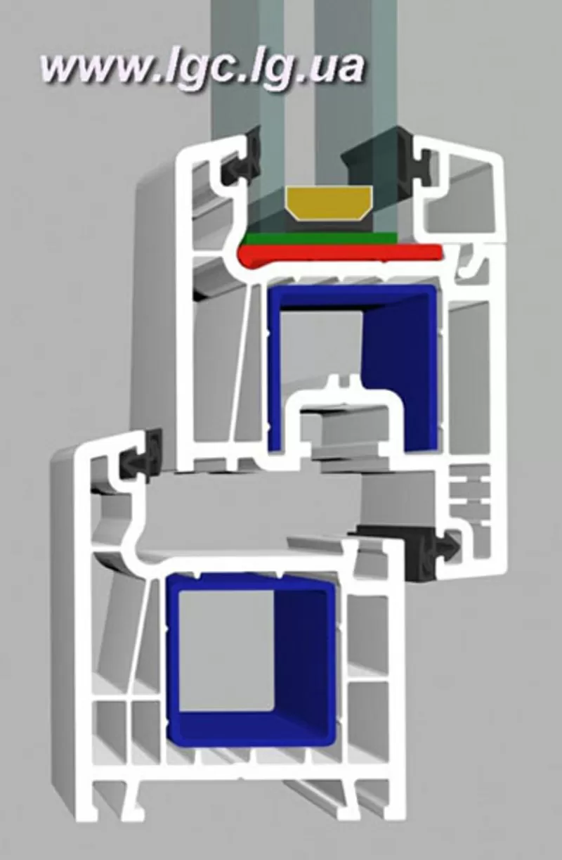 ПВХ профиль для металлопластиковых окон