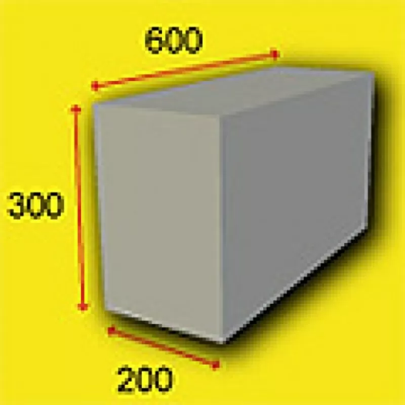 Донецкий пенобетонный завод. Пеноблок 60х30х20см. и 60х30х10см. в Донецке доставка самовывоз 3