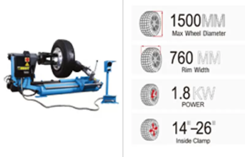 Грузовой шиномонтажный станок BEST Китай TR26