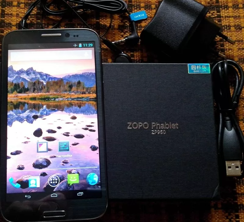 Новый ZOPO ZP950+ (MT6589,  RAM-1gb, Android 4.1) в наличии