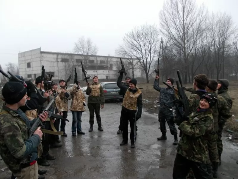 Детские дни рождения,  лазертаг,  праздники в стиле милитари 2