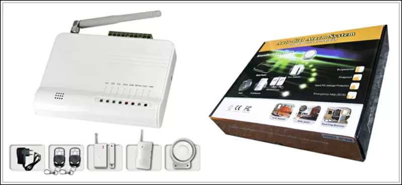 GSM сигнализация беспроводная для дома, офиса, магазина BSE-960 комплект 2