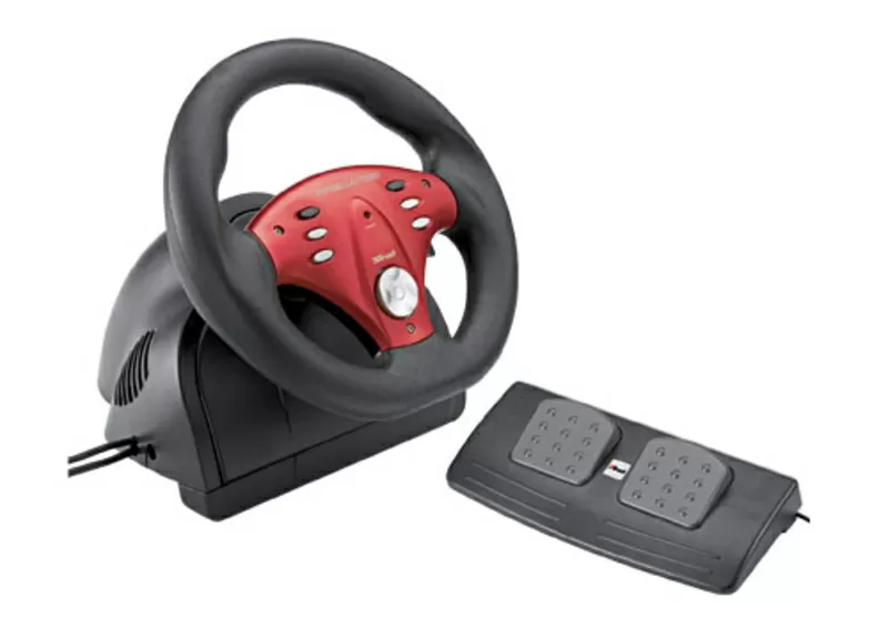 Руль Trust Steering Wheel GM-3100R(NF340 Race Master) для PC  2