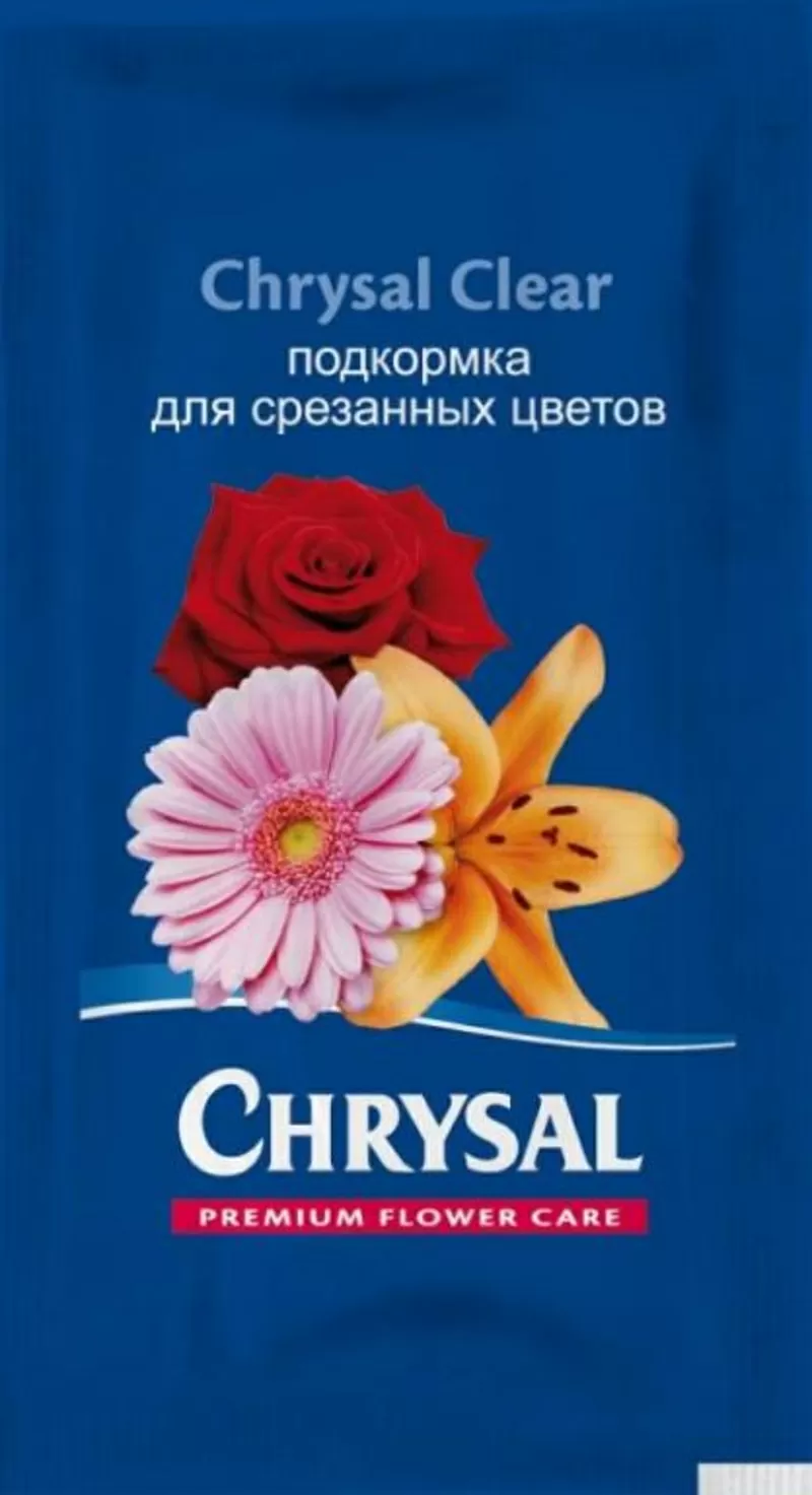 Chrysal подкормка для срезанных цветов (10 шт)