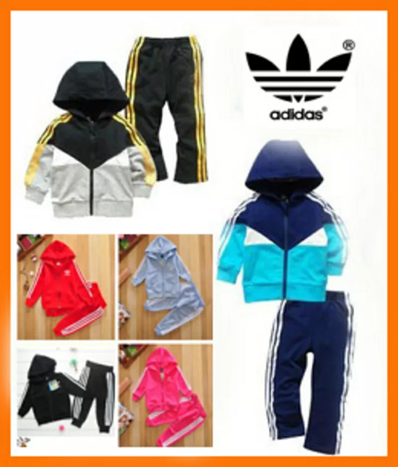 Детский костюм Adidas,  для занятий спортом 4