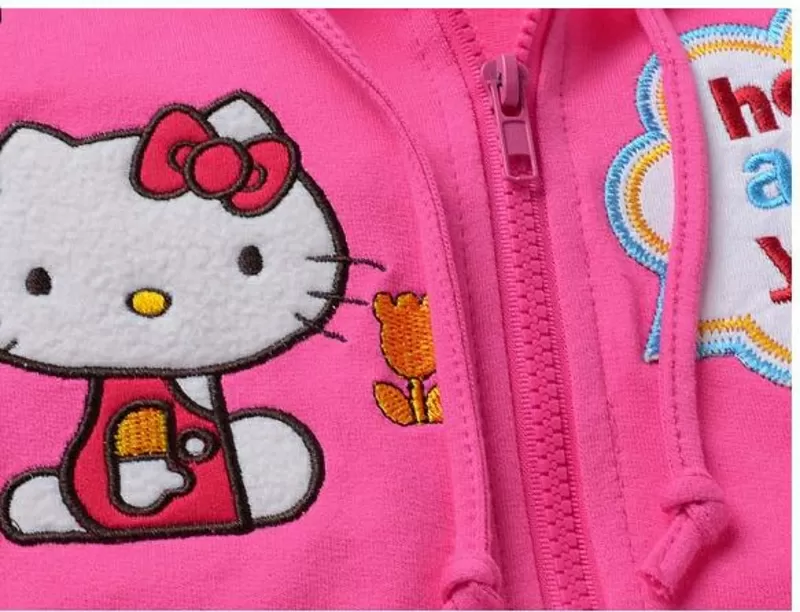 Детская кофта от бренда Hello Kitty для девочек 4