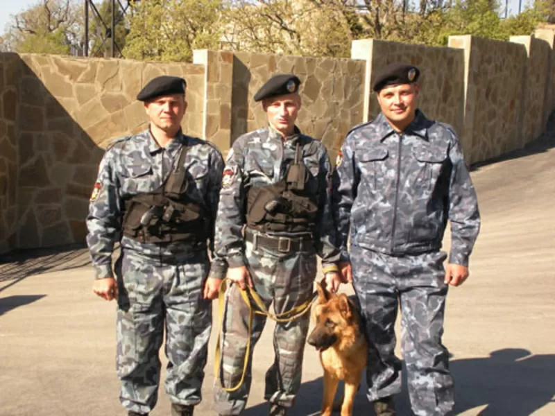 Охрана объектов служебными собаками 2
