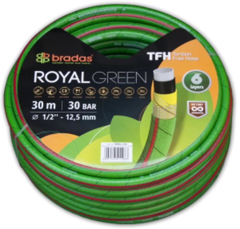 Оптом Шланг поливочный Bradas Royal Green и Royal Gold. 3