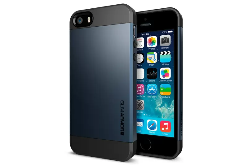 Чехол Slim Armor Deep Blue. В наличии! [Чехлы для iPhone 5/5s]