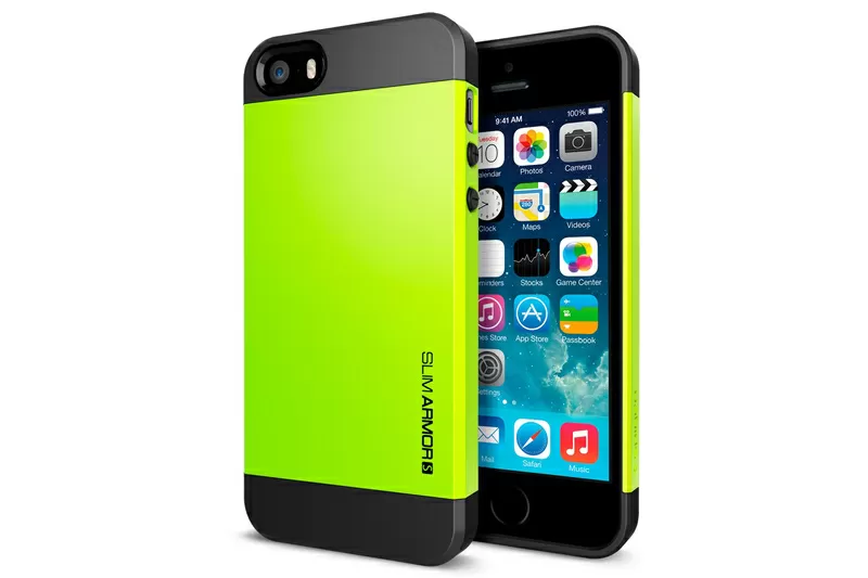 Чехол Slim Armor Light Green. В наличии! [Чехлы для iPhone 5/5s]