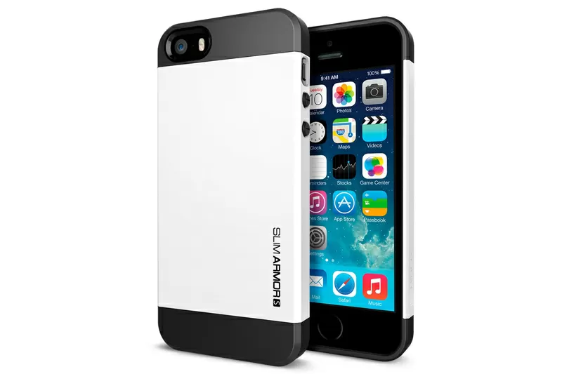 Чехол Slim Armor White. В наличии! [Чехлы для iPhone 5/5s]