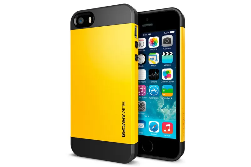 Чехол Slim Armor Yellow. В наличии! [Чехлы для iPhone 5/5s]