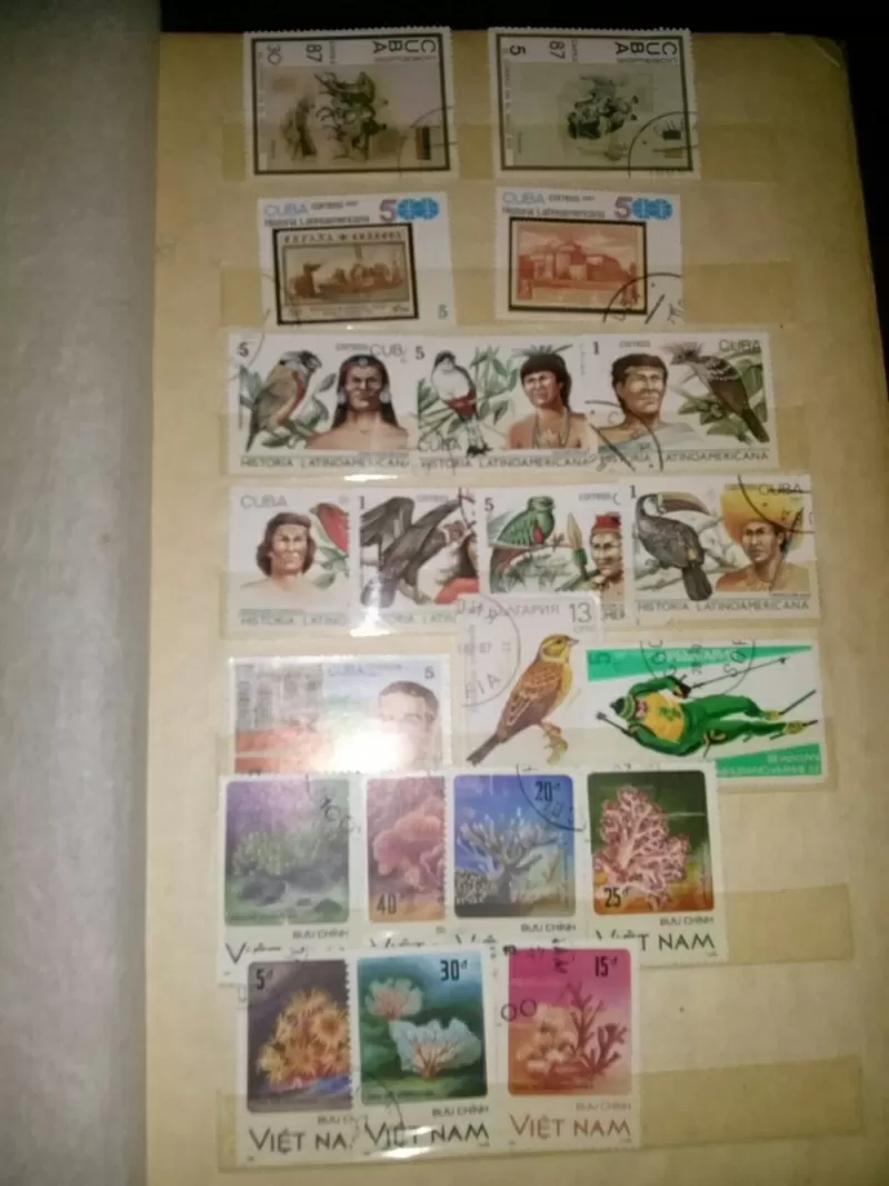 Продам марки разных стран 1972-1989гг.Всего 268 марок 2