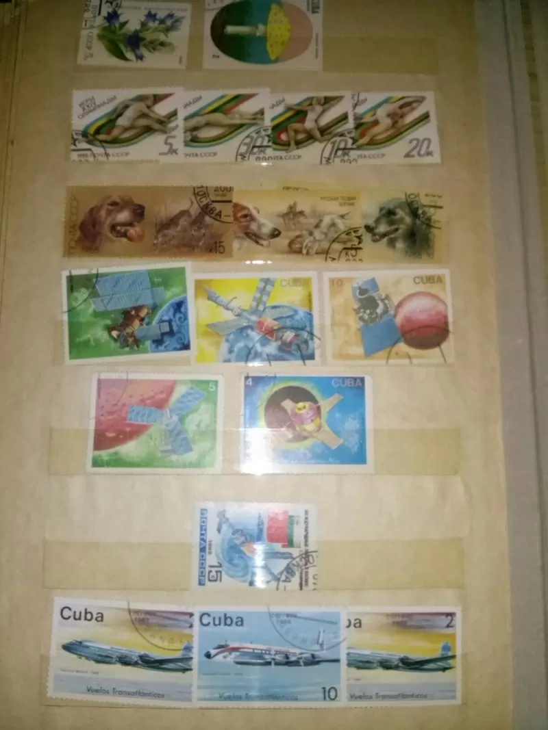 Продам марки разных стран 1972-1989гг.Всего 268 марок 14