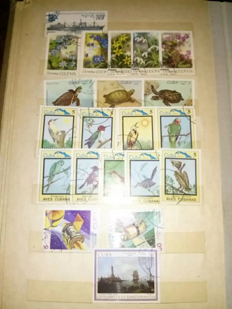 Продам марки разных стран 1972-1989гг.Всего 268 марок 15