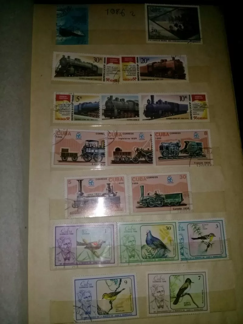 Продам марки разных стран 1972-1989гг.Всего 268 марок 17