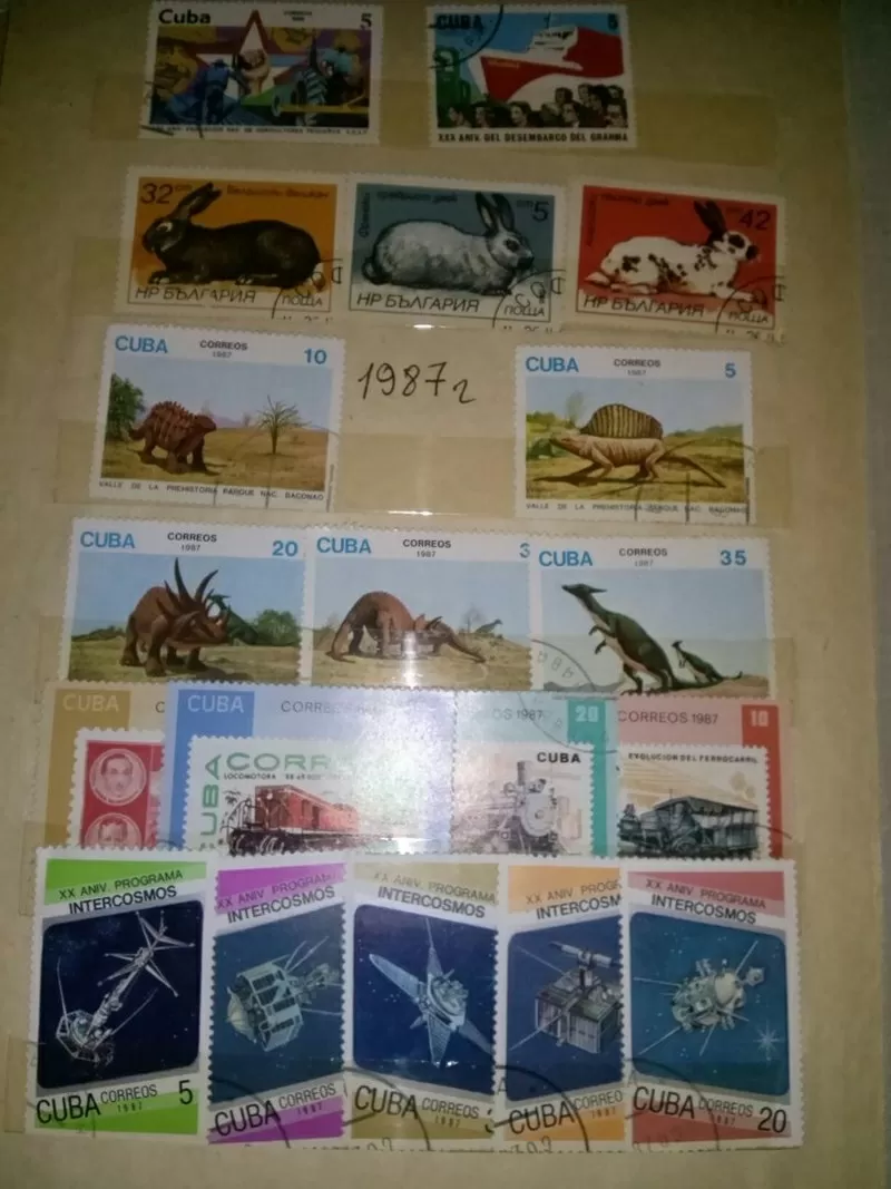 Продам марки разных стран 1972-1989гг.Всего 268 марок 6