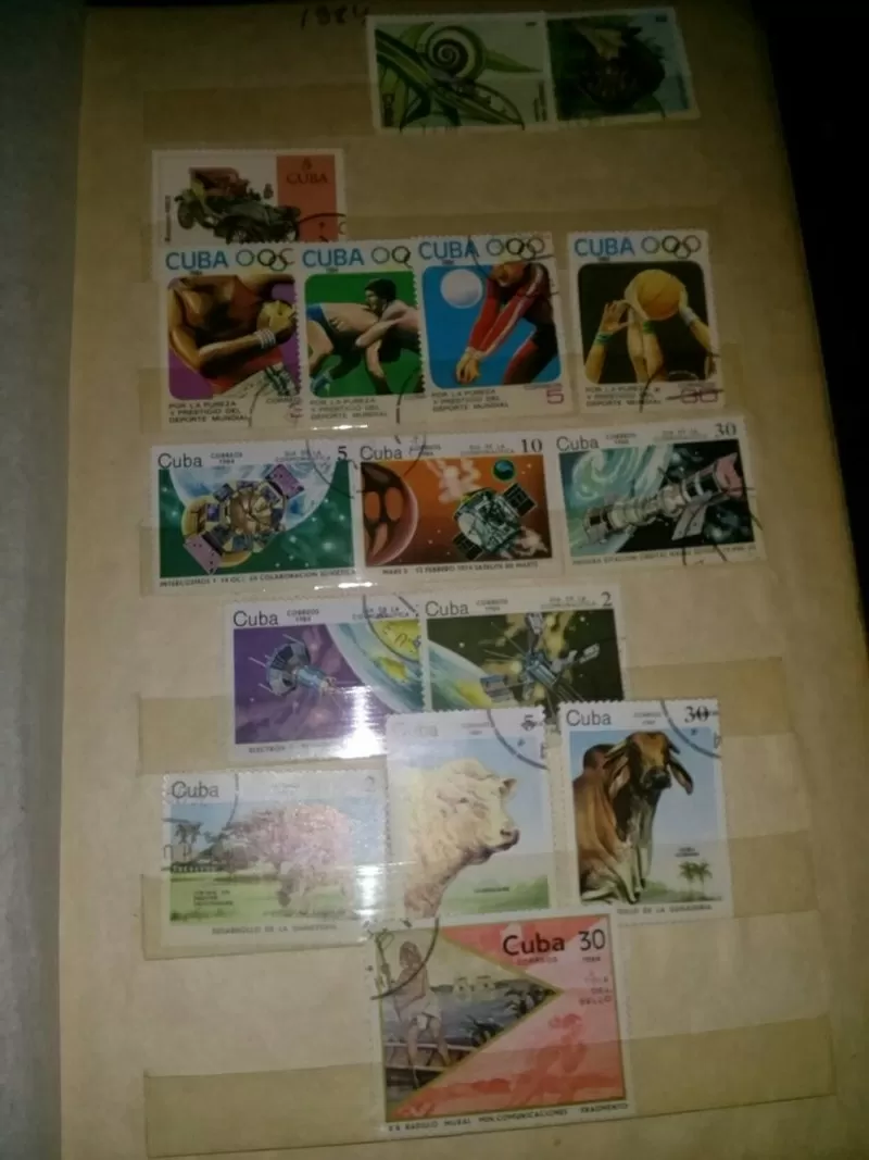 Продам марки разных стран 1972-1989гг.Всего 268 марок 5