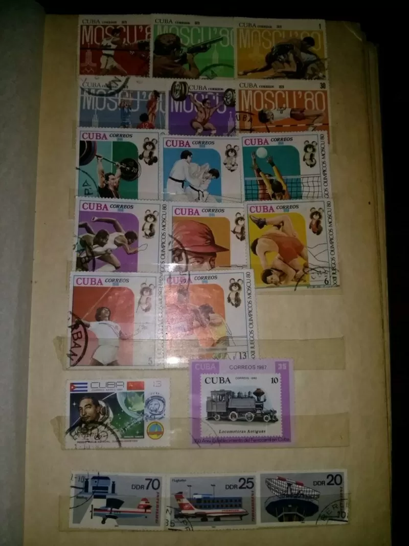 Продам марки разных стран 1972-1989гг.Всего 268 марок 4