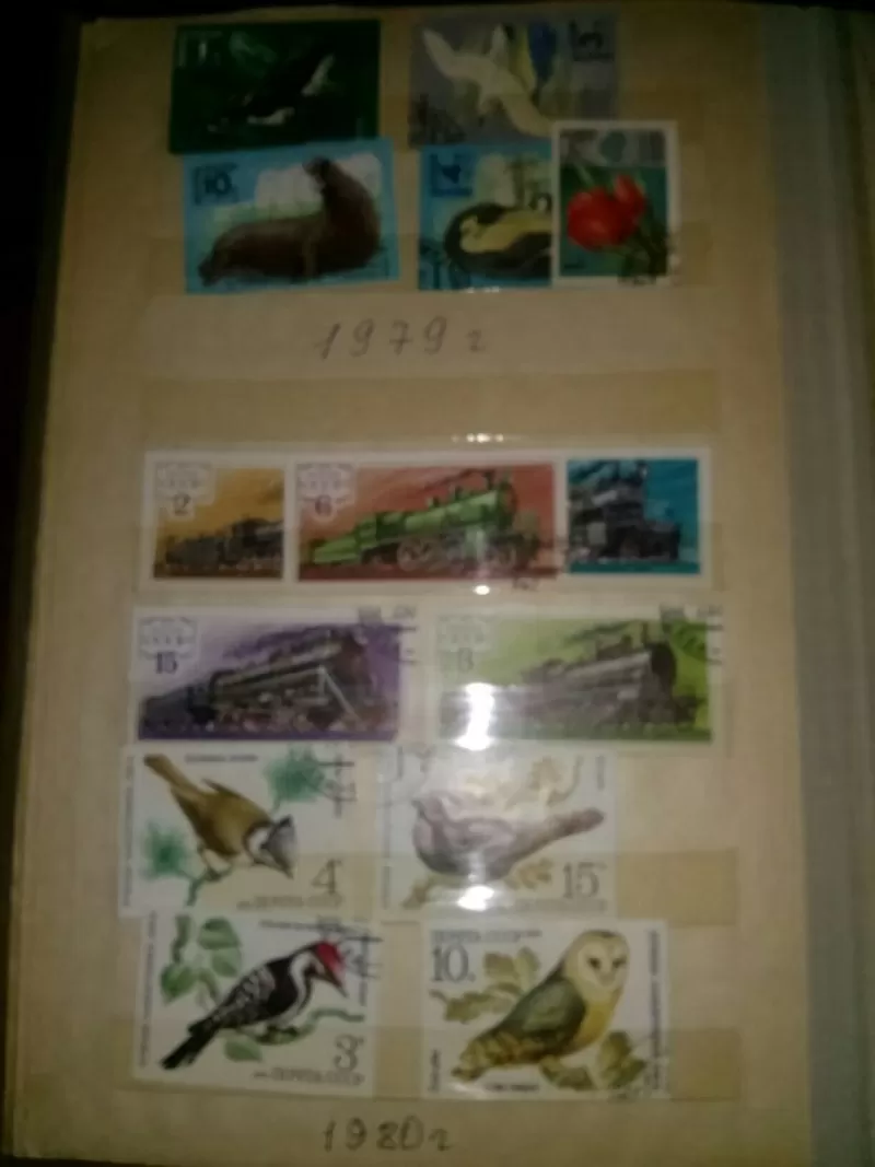 Продам марки разных стран 1972-1989гг.Всего 268 марок 9